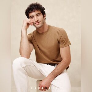 Banana Republic Factory Store Men’s XXL TALL T-Shirt NWT in Brown